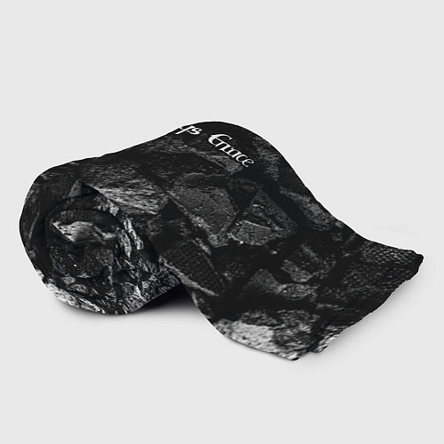 Плед Three Days Grace black graphite / 3D-Велсофт – фото 2