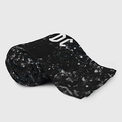 Плед флисовый AC DC black ice, цвет: 3D-велсофт — фото 2