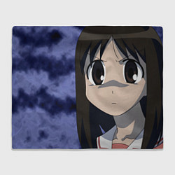 Плед флисовый Azumanga Daioh Аюму Касуга, цвет: 3D-велсофт