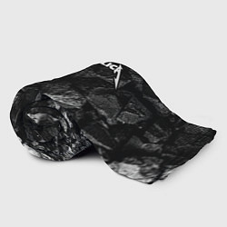Плед флисовый Metallica black graphite, цвет: 3D-велсофт — фото 2