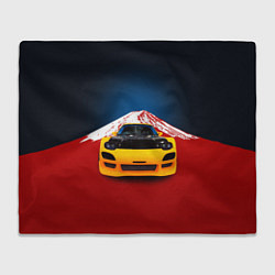 Плед Японский спортивный автомобиль