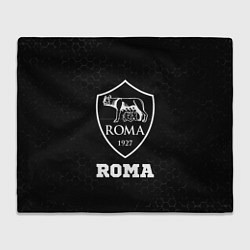 Плед флисовый Roma sport на темном фоне, цвет: 3D-велсофт