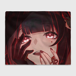 Плед флисовый Honkai Star Rail Sparkle милая улыбка, цвет: 3D-велсофт