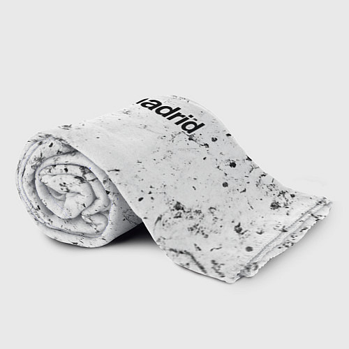 Плед Real Madrid dirty ice / 3D-Велсофт – фото 2