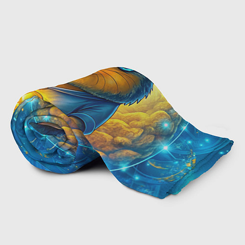 Плед Хомяк в криптовалюте / 3D-Велсофт – фото 2