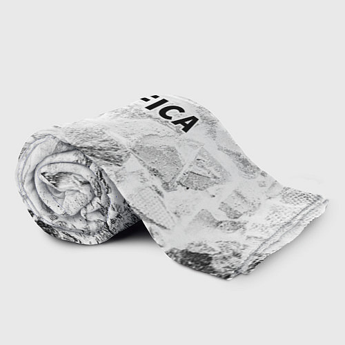 Плед Benfica white graphite / 3D-Велсофт – фото 2