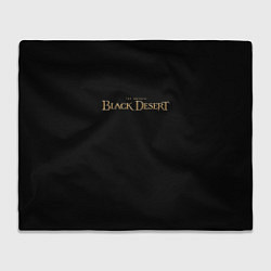 Плед флисовый Black desert, цвет: 3D-велсофт