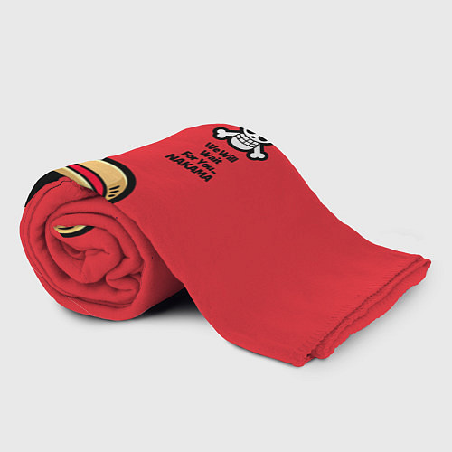 Плед One Piece - captain Monkey D Luffy / 3D-Велсофт – фото 2