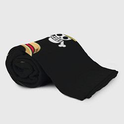 Плед флисовый One piece - Monkey D Luffy, цвет: 3D-велсофт — фото 2