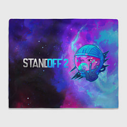Плед флисовый Standoff 2 - Space, цвет: 3D-велсофт