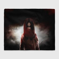 Плед флисовый Альма Вейд Fear тьма и свет, цвет: 3D-велсофт