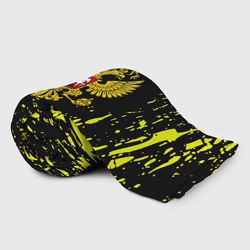 Плед Borussia жёлтые краски / 3D-Велсофт – фото 2