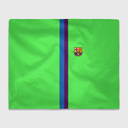 Плед флисовый Barcelona fc sport line, цвет: 3D-велсофт