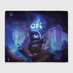 Плед флисовый Ku Ori and the Will of the Wisps, цвет: 3D-велсофт