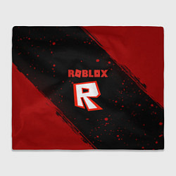 Плед флисовый Roblox текстура мобайл гейм, цвет: 3D-велсофт