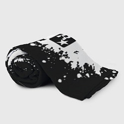 Плед флисовый Рокстар краски, цвет: 3D-велсофт — фото 2