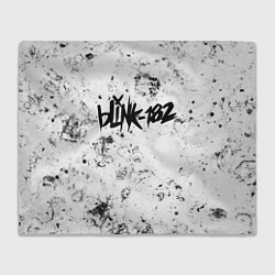 Плед флисовый Blink 182 dirty ice, цвет: 3D-велсофт