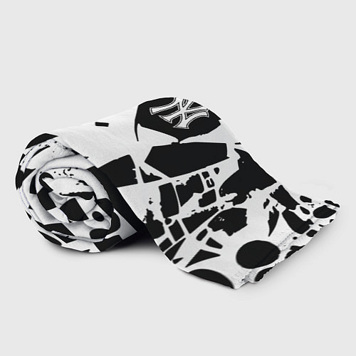 Плед New York yankees - abstraction / 3D-Велсофт – фото 2