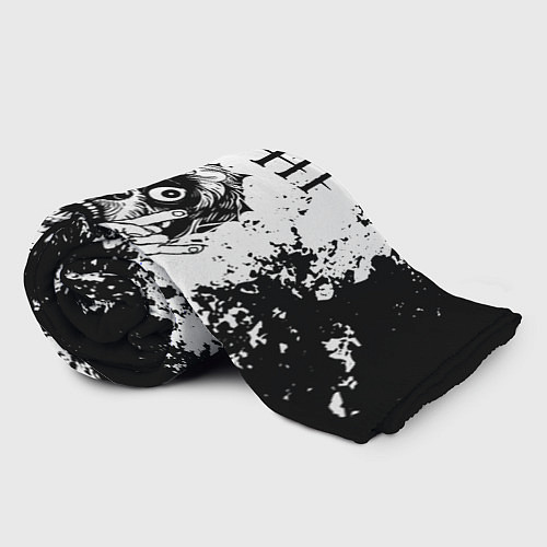 Плед HIM - рок пес / 3D-Велсофт – фото 2