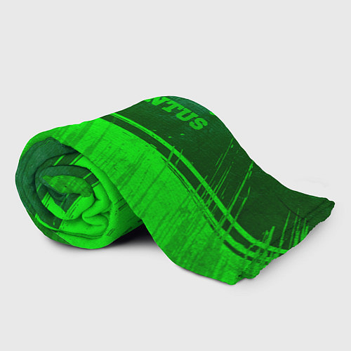 Плед Juventus - green gradient посередине / 3D-Велсофт – фото 2