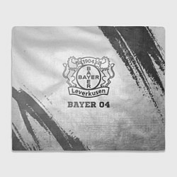 Плед флисовый Bayer 04 - white gradient, цвет: 3D-велсофт