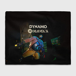Плед флисовый Dynamo Deadlock, цвет: 3D-велсофт