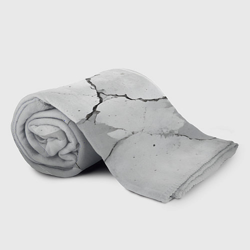 Плед Растрескавшийся бетон / 3D-Велсофт – фото 2