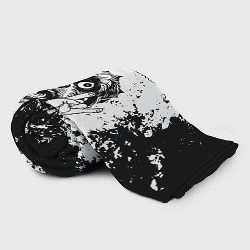 Плед Children of Bodom - рок пес / 3D-Велсофт – фото 2