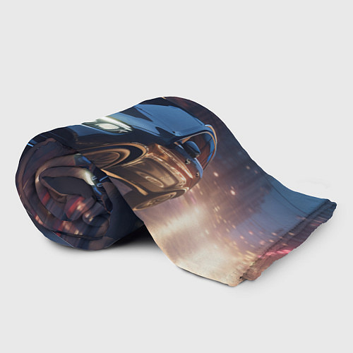 Плед Mercedes benz auto / 3D-Велсофт – фото 2