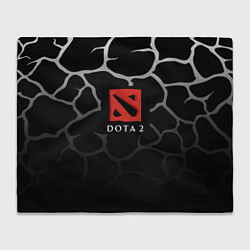 Плед флисовый DOTA2 земля, цвет: 3D-велсофт