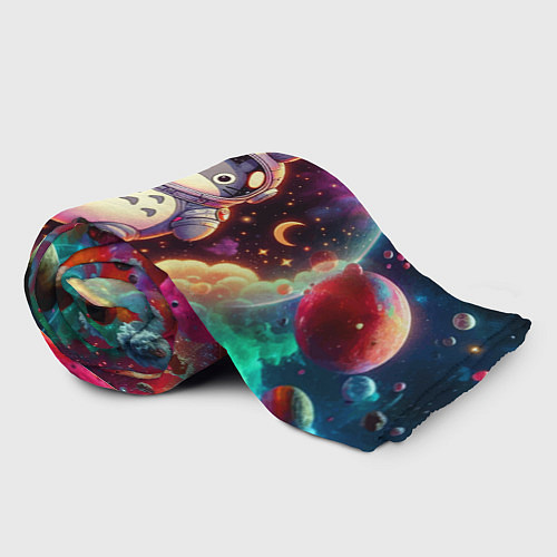 Плед Тоторо в открытом космосе - нейроарт / 3D-Велсофт – фото 2