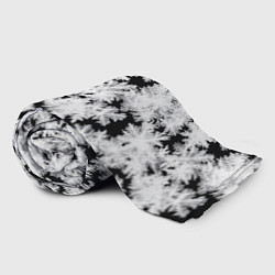 Плед флисовый Снежинки на стекле, цвет: 3D-велсофт — фото 2