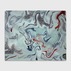 Плед флисовый Crazy waves, цвет: 3D-велсофт