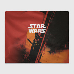 Плед флисовый Darth Vader - Star Wars, цвет: 3D-велсофт