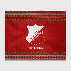 Плед флисовый Hoffenheim new year, цвет: 3D-велсофт