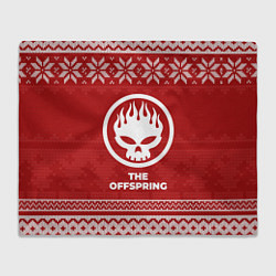 Плед флисовый Новогодний The Offspring, цвет: 3D-велсофт