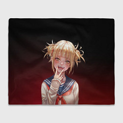 Плед флисовый Himiko Toga league of villains, цвет: 3D-велсофт