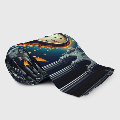 Плед Течение времени - сюрреализм / 3D-Велсофт – фото 2