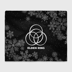 Плед флисовый Снежный Elden Ring, цвет: 3D-велсофт