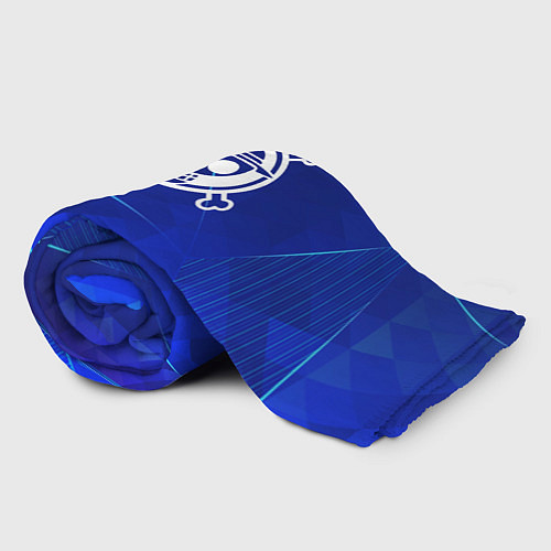 Плед One Piece blue poly / 3D-Велсофт – фото 2