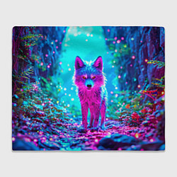 Плед флисовый Сказочный волчок, цвет: 3D-велсофт