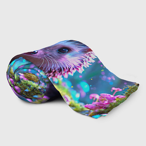 Плед Ёжики в сказаочном лесу / 3D-Велсофт – фото 2