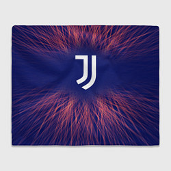 Плед флисовый Juventus red energy, цвет: 3D-велсофт