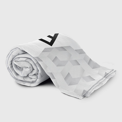 Плед Thirty Seconds to Mars white poly / 3D-Велсофт – фото 2