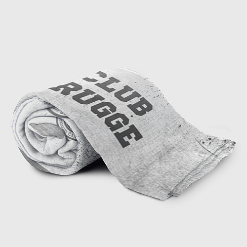 Плед Club Brugge - white gradient по-горизонтали / 3D-Велсофт – фото 2