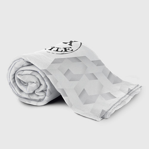 Плед Avril Lavigne white poly / 3D-Велсофт – фото 2