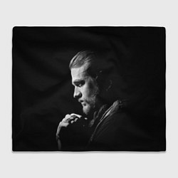 Плед флисовый Sons Of Anarchy - Jax, цвет: 3D-велсофт