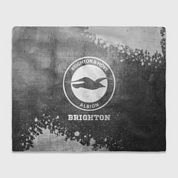 Плед флисовый Brighton - grey gradient, цвет: 3D-велсофт