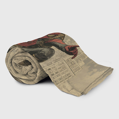 Плед Человек-паук готов спасать мир / 3D-Велсофт – фото 2