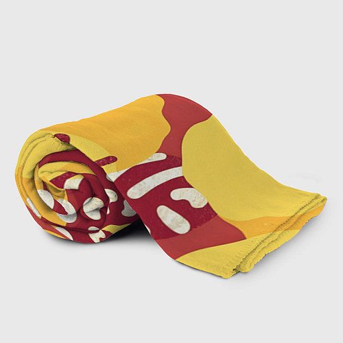 Плед Жаркий африканский паттерн / 3D-Велсофт – фото 2